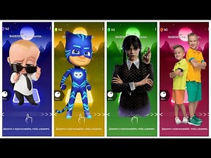 INSANE Cartoon Coffin Dance Mix! 🔥 Paw Patrol, Catboy, Boss Baby & Wednesday | Tiles Hop