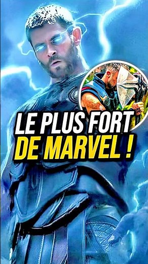 Thor is the strongest character in Marvel! 👀 #marvel #mcu #avengers #comics