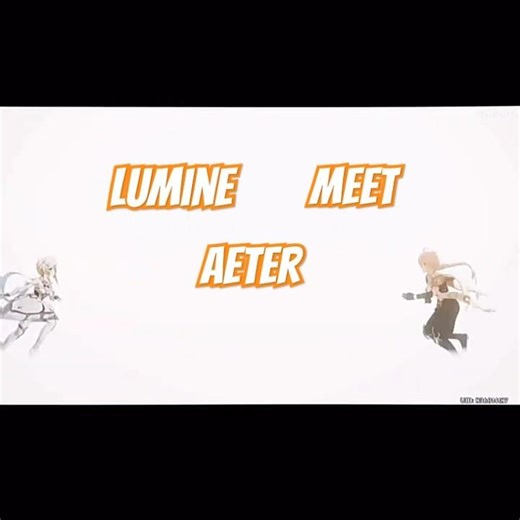 Aether Meet Lumine #genshinimpact #hoyovers