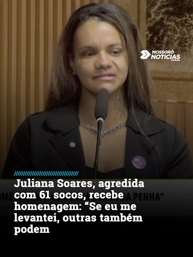 A Câmara Municipal de Natal realizou, nesta segunda-feira (25), uma solenidade em alusão à campanha “Agosto Lilás”, que marca o combate e o enfrentamento à violência contra a mulher. O evento destacou ações de conscientização e reforçou a importância de redes de apoio para vítimas de agressões. Um dos momentos mais emocionantes da solenidade foi a homenagem a Juliana Soares, de 35 anos, que sobreviveu a um ataque brutal dentro de um elevador, no qual recebeu 61 socos do ex-namorado. O agressor e