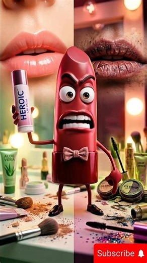 “REEEEE! Lipstick Ne Honton Ki Sachai Bata Di 😭💄 | Funny Pixar Style Animation” #shorts