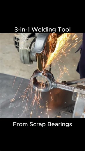 3 in 1 Welding Tool From Scrap Bearings