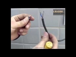 Automatic swing gate opener installation, electric swinging gate operator