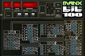 Manx releases Bit 100 - Emulation of Crumar Bit One