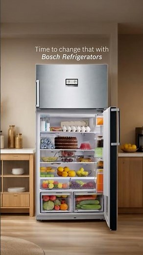 Freshness That Survives Summer | Bosch XXL Refrigerator