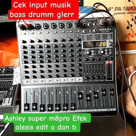 cekn input musik bass drum deg jleg glerr #ashley #sound #ceksound