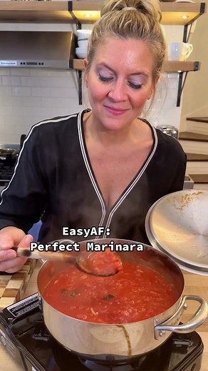 EasyAF: Perfect Marinara Recipe by Amanda Freitag
