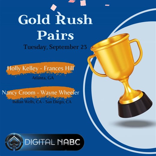 American Contract Bridge League - ACBL on Reels | Facebook