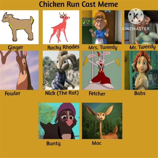 Ungulate Run Cast Meme