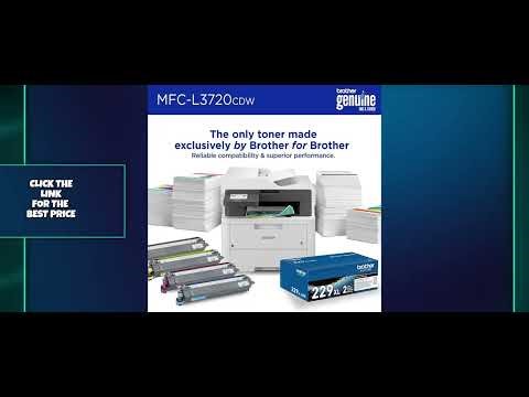 Brother MFC-L3720CDW Color Laser Printer Review | Wireless All-in-One Office Printer