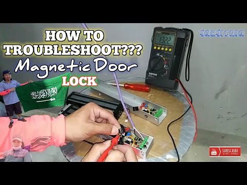 How to Troubleshoot Magnetic Door lock ? / Vlog # 53
