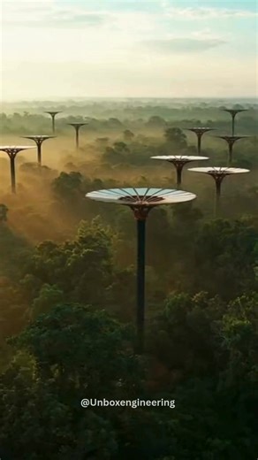Indian scientists have developed innovative solar trees that generate large amounts of renewable energy while preserving natural forest land — offering a smart balance between clean power and environmental protection. • Solar panels are mounted vertically in a tree-like structure • Requires significantly less land compared to traditional solar farms • Generates high power output using multi-directional sunlight capture • Designed to coexist with natural forests and agricultural land • Helps prot