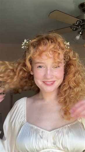 Curly Wedding Hairstyle: Waterfall Twist Tutorial