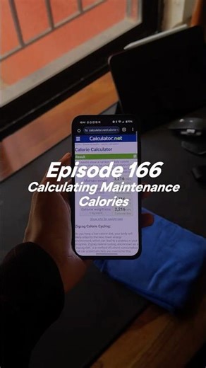 Calculating My Maintenance Calories techAthlete Ep.166