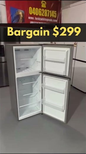 Hisense 205L Top Mount Fridge Freezer Review | Sydney Sale $299 | Lucky White Goods