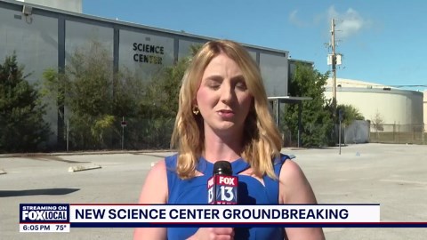 New science center groundbreaking