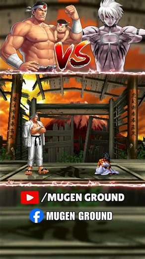 Oldmon vs Mizuchi | KOF MUGEN