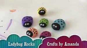 402K views · 71 reactions | We loved making these ladybug painted rocks!  https://craftsbyamanda.com/ladybug-painted-rocks/ A great project for the garden and something fun to do with the kids! | Things I Love | Facebook