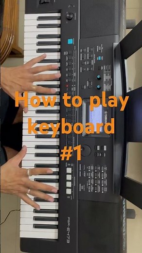 How to play keyboard | keyboard beginner | yamaha PSR E473