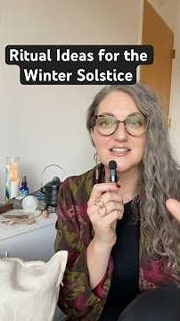 Happy Winter Solstice! 🖤 Ritual Ideas to Reflect on Your Year.