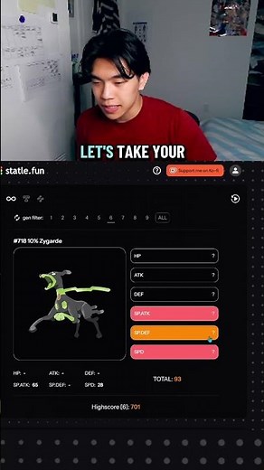 Getting under 300 BST with only Gen 6 Pokemon - (Day 4)#pokemon #pokemonrandomizer #pokemontiktok