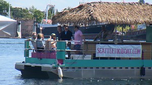 Have you ever cruised Lake Union in something that looks and feels more like a Tiki bar?