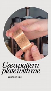 Use a Durston Pattern Plate with me! In this video I am using one of our beautifully unique pattern plates to roll a texture onto copper sheet! Next Step? - Turning it into a bangle! 🤩🤩Our Pattern Plates can be found on our website!! #durstontools #rollingmill #jewellerytools #rollingmills #metalworking #jewelrymaking #durston #jewellerymaking #durstonrollingmill #patternplate #patternplates #durstonpatternplate #durstonpatternplates | Durston Tools