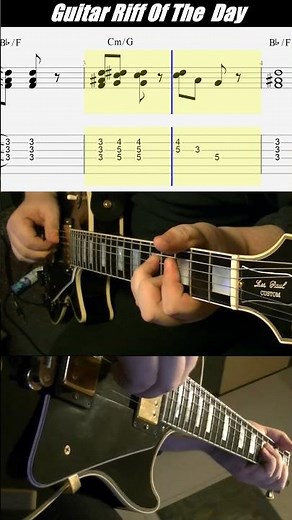 Guitar Tab Lodi by CCR #guitarriff #howto #ccr #guitartabs #riffoftheday