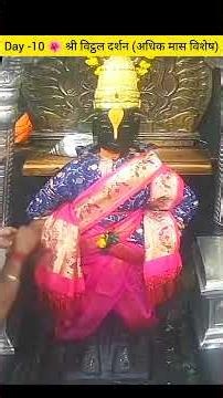 🙏🚩विठ्ठल मूर्तीचे मनमोहक स्वरूप | 26 May 2026 | Shri Vitthal Darshan Pandharpur #shorts #shortsfeed