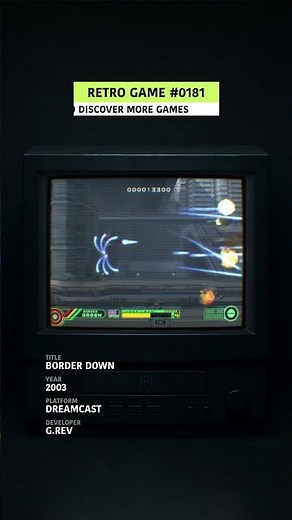 Retro Game #0181 - Border Down - Dreamcast - #retrogaming