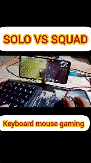 "How to play free fire with keyboard mouse in mobile | ⌨️ 🖱️ 📱 full setup without app no activation"