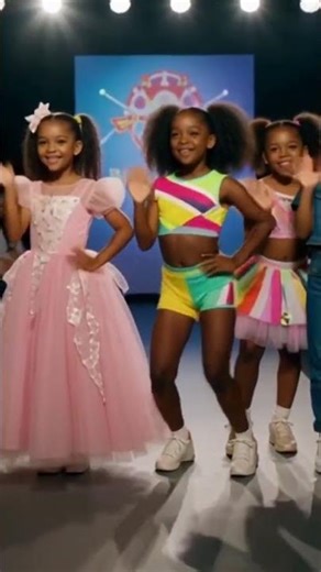 Mini Fashion Show #MiniFashionShow #LittleModels #KidsStyle #CuteGirls #FashionFun #ToddlerRunway