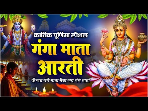 कार्तिक पूर्णिमा स्पेशल - गंगा माँ आरती ॐ जय गंगे माता | Ganga Mata Aarti | Ganga Mata Aarti