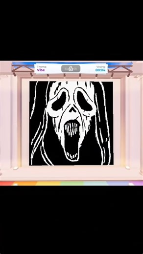 Roblox - SpeedDraw, but only black and white #roblox #art #speeddraw #draw #drawing