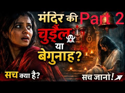 Mandir ki chudail ya begunah 😨 Part 2 #horror #ghost
