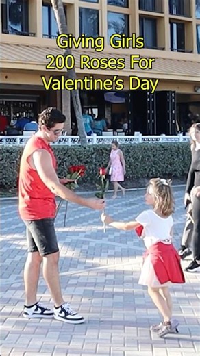 Giving Girls 200 Roses For Valentine’s Day 🌹