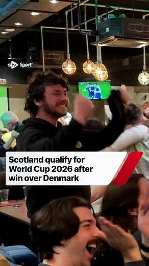 Scotland qualify for World Cup 2026 after win over Denmark #Scotland #scottishfootball #WorldCup #WorldCup2026 #glasgow | STV Sport