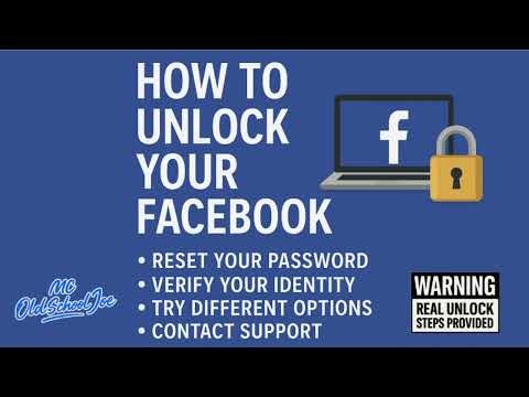 How To Unlock Your Facebook