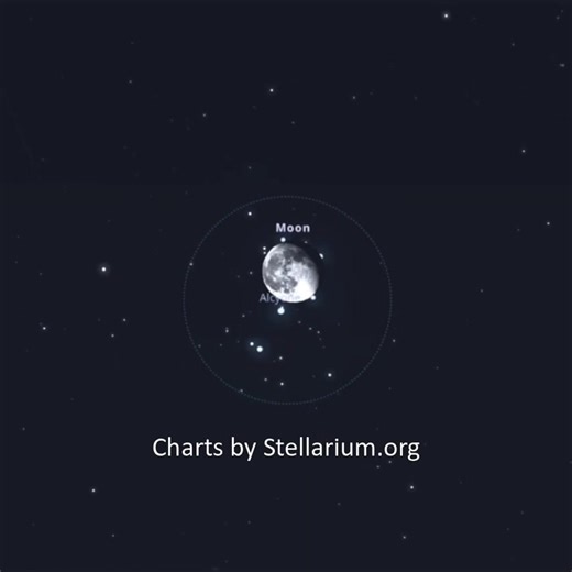5.9K views · 92 reactions | Hi stargazers! Tonight the waning gibbous #moon will lie near the #Pleiades star cluster - aka the 7 Sisters - and not far from Aldebaran, the fiery eye of Taurus the Bull.  For more information, watch this video: https://buff.ly/7MwHWj8 And for more sky events, visit EarthSky’s night sky guide: https://buff.ly/mP9BY1V  Video via EarthSky.org. | EarthSky | Facebook