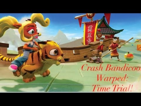 Crash Bandicoot Warped: Time Trial 3!