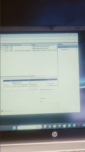 How create new Drive D windows 10 windows 11 !!#computer #create #windows #hdd #ssd #windowsvista
