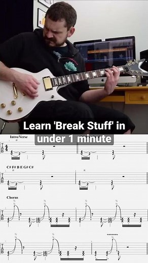 Learn Break Stuff - Limp Bizkit in Under a Minute!