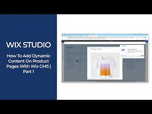 Wix Studio | Wix CMS for Product Pages | Part 1