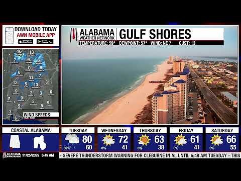 Alabama Weather Network Live Weather Coverage