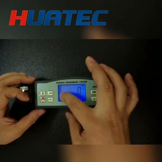 HUATEC SRT6200 Surface Roughness Tester Operation and Calibration Video