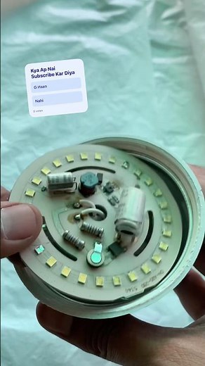 25W LED Bulb Not Working? Fix with New Chip💡🔧
