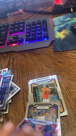 $10 • Sports cards Hi I have a box full of different brand baseball cards 10$ for whole bundle video in post https://www.facebook.com/marketplace/item/821137477218488/ | JessicaChris Cordner | Facebook