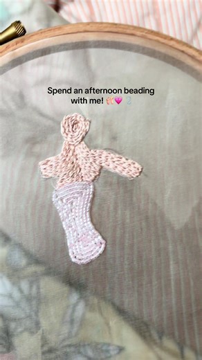 Creative Valentine’s Day Beaded Embroidery Tutorial