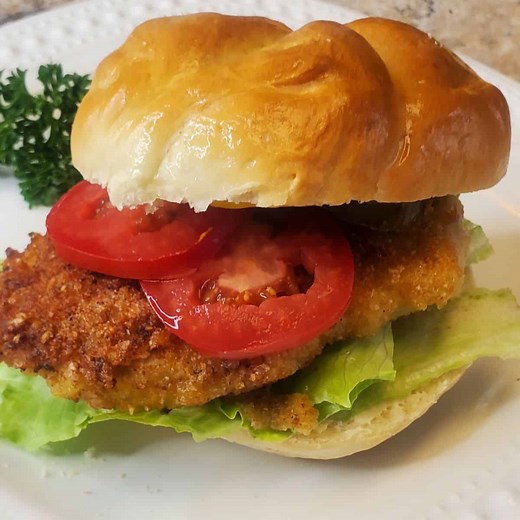 German Schnitzel Sandwich - All Tastes German