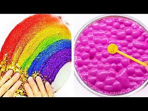 Extremely Relaxing Slime ASMR! Oddly Satisfying Slime Videos... 3073